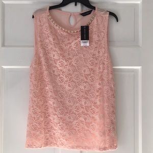 NWT  lace front Dorothy Perkins shell plus size 18